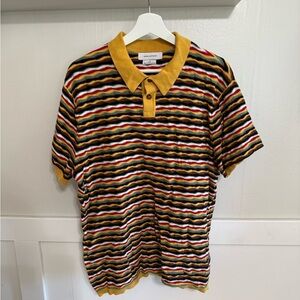 Urban Outfitters Multicolor Striped Polo Shirt